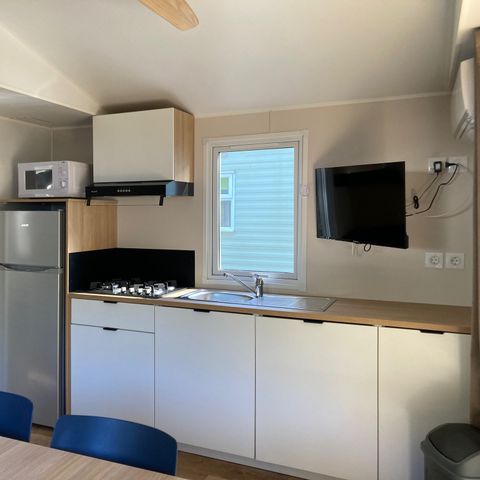 Stacaravan 4 personen - Stacaravan Confort 32m² - 2 kamers