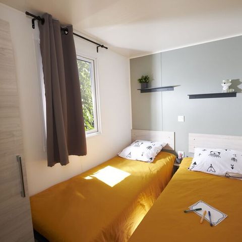 Stacaravan 4 personen - Stacaravan Confort 34m² - 2 kamers