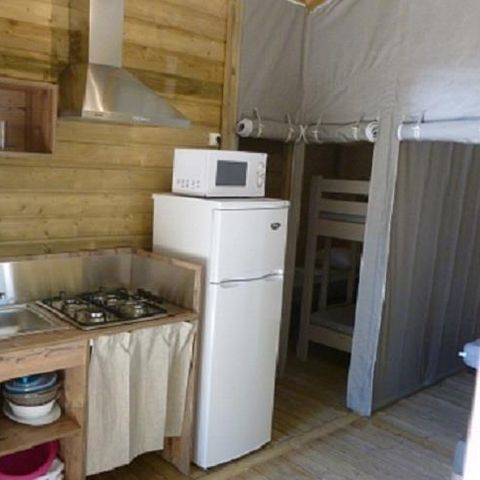 Lodge 5 personen - Cabane Lodge CARRELET Confort 32m² - 2 kamers