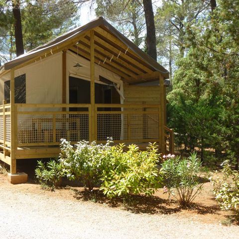Lodge 5 personen - Cabane Lodge SAHARI Confort 25m² - 2 kamers