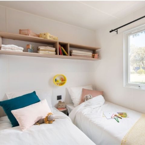 Stacaravan 6 personen - PREMIUM - 3 slaapkamers - CLIM - TV - LV