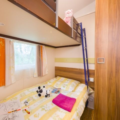 Stacaravan 5 personen - VISIO PREMIUM - 3 slaapkamers - CLIM - TV - LV
