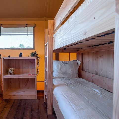 Tent van canvas en hout 7 personen - SunLodge Taiga&Kambi