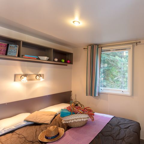 Stacaravan 6 personen - Stacaravan | Classic | 2 slaapkamers | 4/6 pers. | Terras met verhoogd dak (niet overdekt) | Airconditioning.