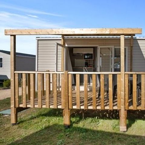 Stacaravan 6 personen - Premium | 3 slaapkamers | 6 pers | Terras Lounge | Airconditioning | TV
