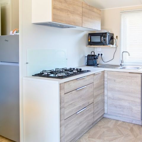 Stacaravan 6 personen - 6-persoons Premium stacaravan