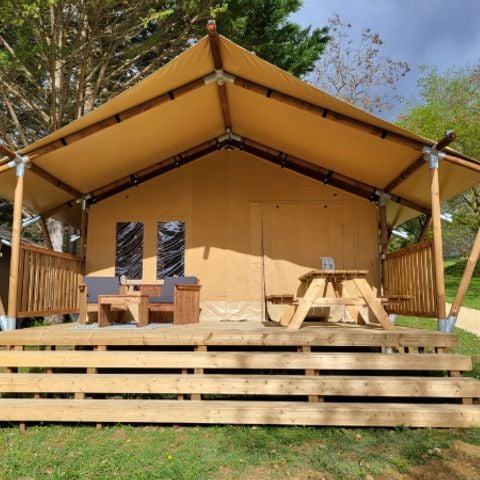 Safaritent 4 personen - Safaritent 4 met sanitair