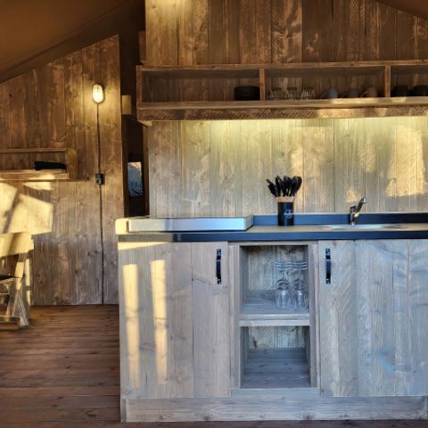 Safaritent 6 personen - Safaritent 6 met sanitair