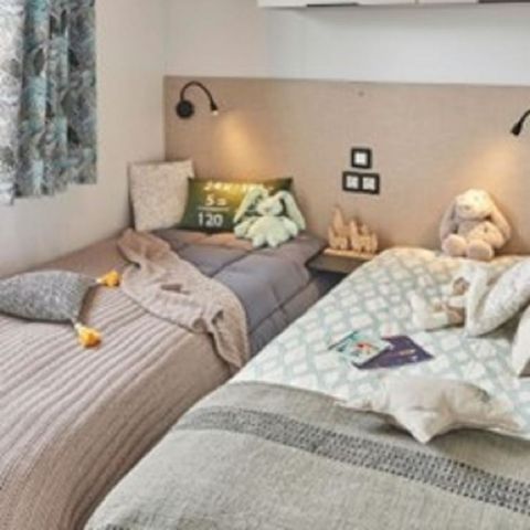 Stacaravan 6 personen - Confort+ - 3 slaapkamers