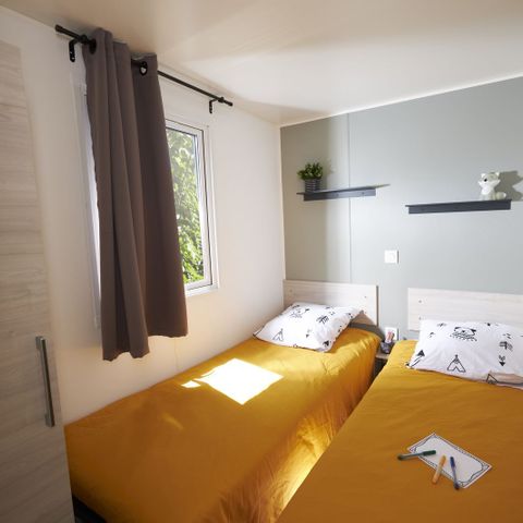 Stacaravan 6 personen - Premium - 3 slaapkamers