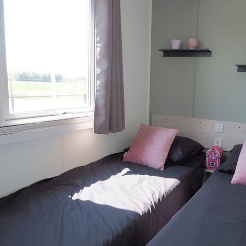 Stacaravan 4 personen - Premium - 2 slaapkamers