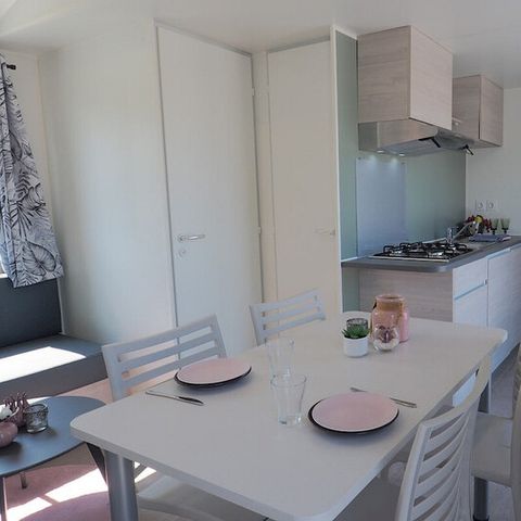 Stacaravan 4 personen - Premium - 2 slaapkamers