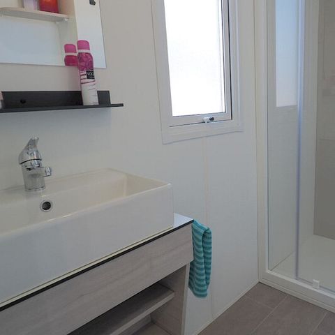 Stacaravan 4 personen - Klassiek 2 slaapkamers 4 personen