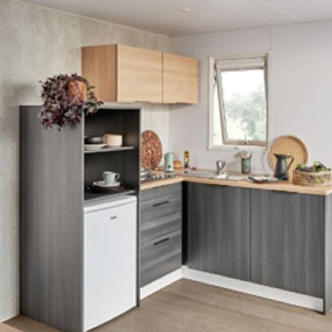 Stacaravan 4 personen - Confort+ - 2 slaapkamers