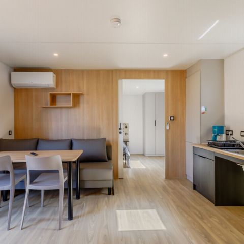 Stacaravan 4 personen - Confort+ 2 slaapkamers 4 personen PRM