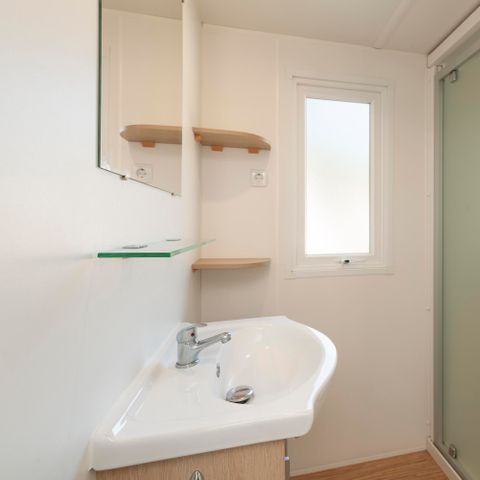 Stacaravan 2 personen - Klassiek - 1 slaapkamer