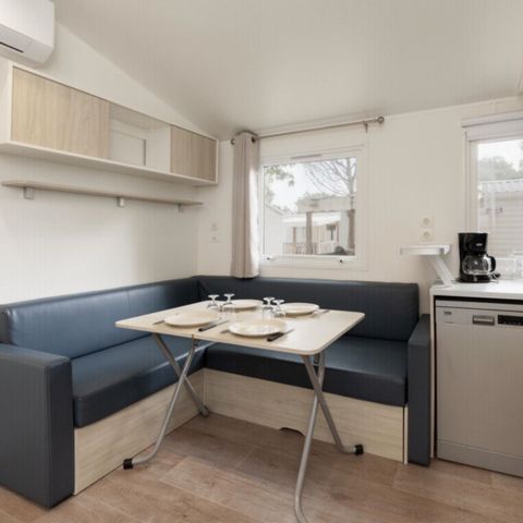 Stacaravan 6 personen - Premium 3 slaapkamers 6 personen