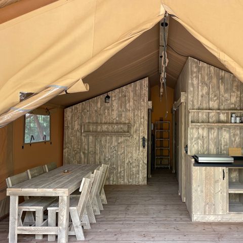 Safaritent 6 personen - Lodge Safari