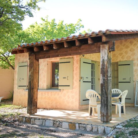 VAKANTIEHUIS 4 personen - Pavillon Confort 50m² - 2 kamers - terras inbegrepen