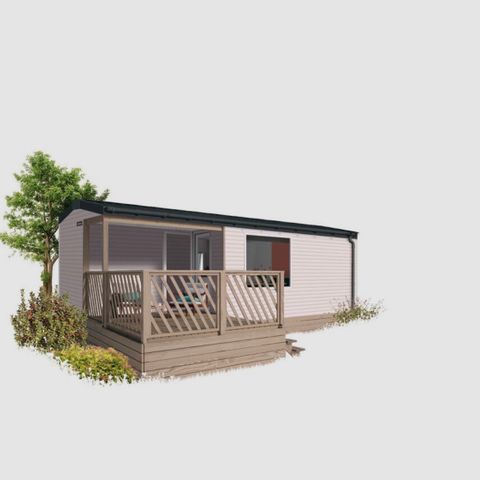 Stacaravan 5 personen - MOBIL HOME 28m2 comfort+ 2bed 5 pers