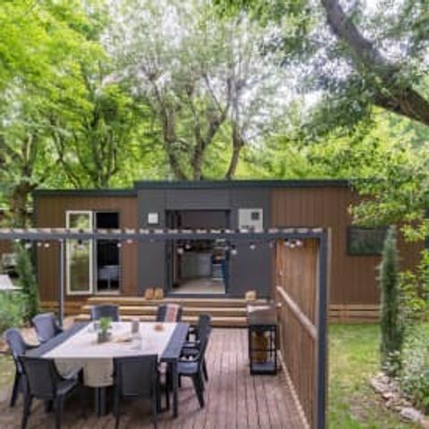 Stacaravan 8 personen - Cottage Taos 8p 4bed 3bath Premium airconditioning