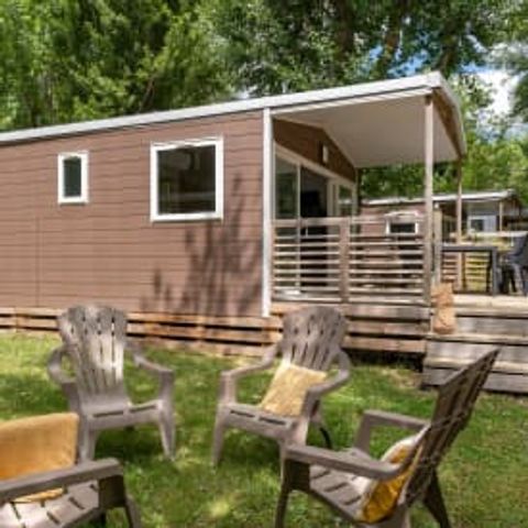 Stacaravan 4 personen - Cottage Dourbie 4p 2bed 1bad **** airconditioning