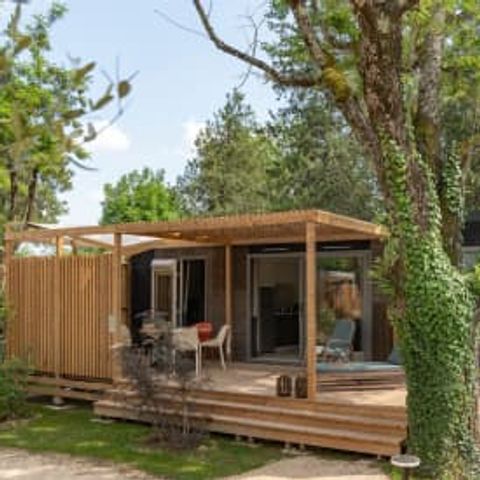 Stacaravan 6 personen - Vakantiehuis Lévézou 6p 3bed 2bad Premium airconditioning