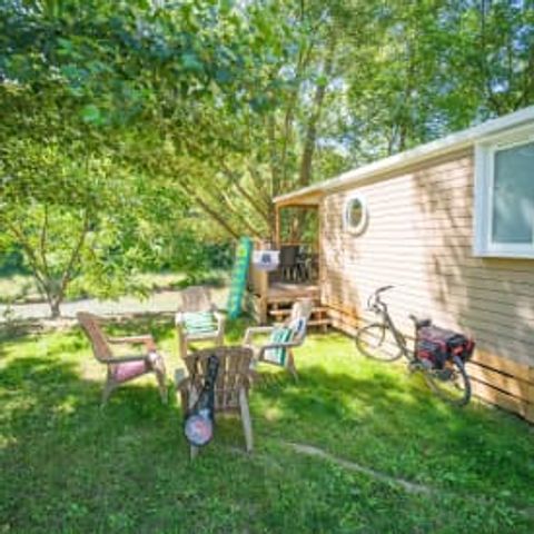 Stacaravan 4 personen - Cottage Noisette 4p 2ch 1sdb ***