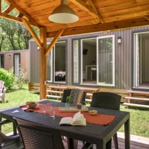 Stacaravan 4 personen - Cottage Papillon 4p 2bed 2bad **** airconditioning