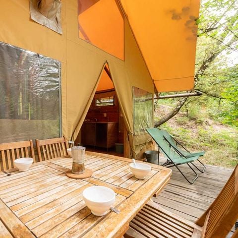 Safaritent 5 personen - Cabane