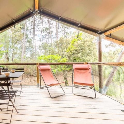 Safaritent 4 personen - Baroudeur (zonder eigen badkamer)