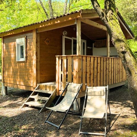 Chalet 4 personen - Eco Cabin 2/4 Pers. 10m² + 6m².