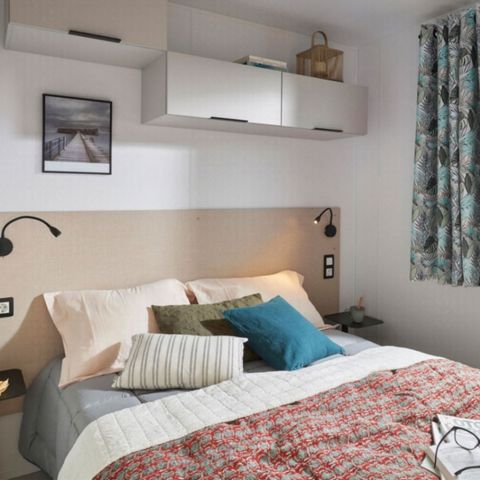 Stacaravan 8 personen - Sunêlia Luxe-lodge met jacuzzi - 4 slaapkamers