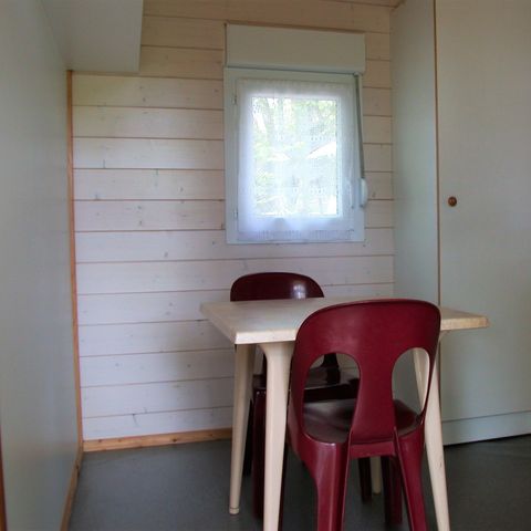 Chalet 5 personen - Zomer comfort - 2 slaapkamers - TV - PLANCHA - WIFI