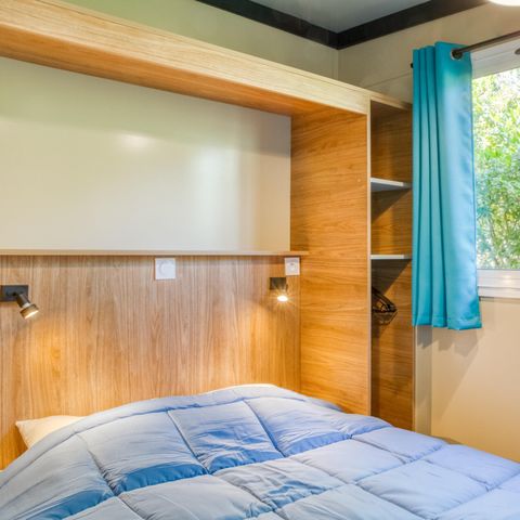 Chalet 5 personen - Chalet Confort 25m² 2 kamers - overdekt terras - airconditioning 5 personen