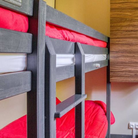 Chalet 5 personen - Chalet Confort 25m² 2 kamers - overdekt terras - airconditioning 5 personen