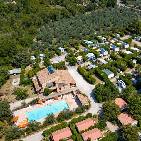 Camping La Fontaine D'annibal - Camping Drôme - Afbeelding N°2
