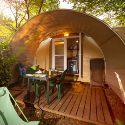 Tent 4 personen - Coco, zonder sanitaire voorzieningen