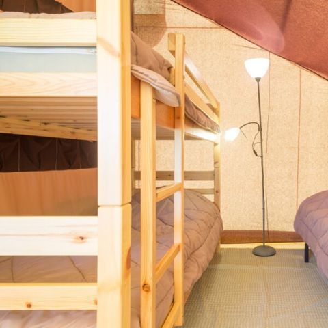 Safaritent 5 personen - Ciela Nature tent - 2 slaapkamers (zonder sanitair)