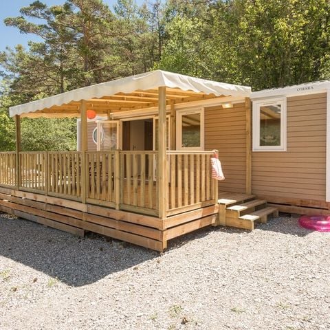 Stacaravan 6 personen - Ciela Privilège met 3 slaapkamers – Vaatwasser, barbecue