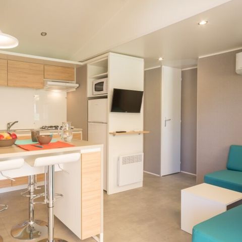Stacaravan 6 personen - Ciela Privilège met 3 slaapkamers – Vaatwasser, barbecue