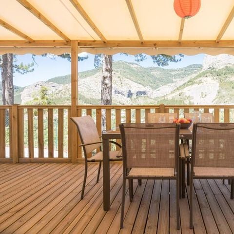 Stacaravan 6 personen - Ciela Privilège met 3 slaapkamers – Vaatwasser, barbecue