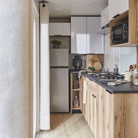 Stacaravan 6 personen - Rapidhome confort 6 pers 3 slaapkamers