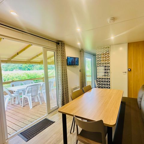 Stacaravan 6 personen - Sunêlia Luxe Louisiane 3 slaapkamers