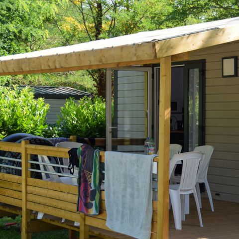 Stacaravan 4 personen - Sunêlia Prestige Louisiane 2 slaapkamers