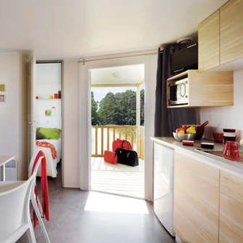 Stacaravan 4 personen - Comfort Airconditioning 28m² - 2 kamers