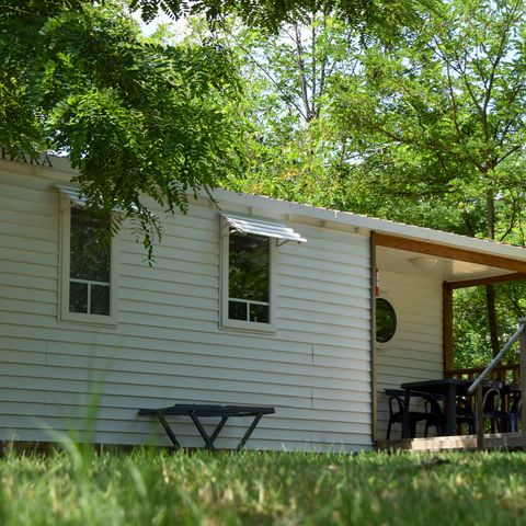 Stacaravan 4 personen - Comfort Airconditioning 28m² - 2 kamers