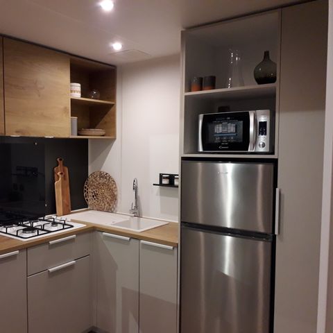 Stacaravan 4 personen - Premium TV met airconditioning 30m² 2CH