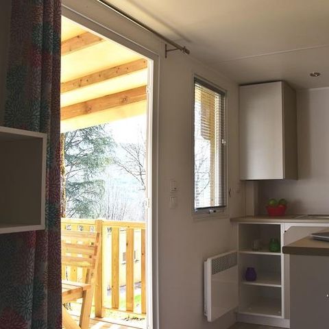 Stacaravan 2 personen - Cottage LE CAHITA - airconditioning - 1 slaapkamer - S