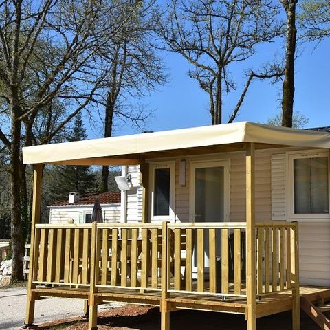 Stacaravan 2 personen - Cottage LE CAHITA - airconditioning - 1 slaapkamer - S
